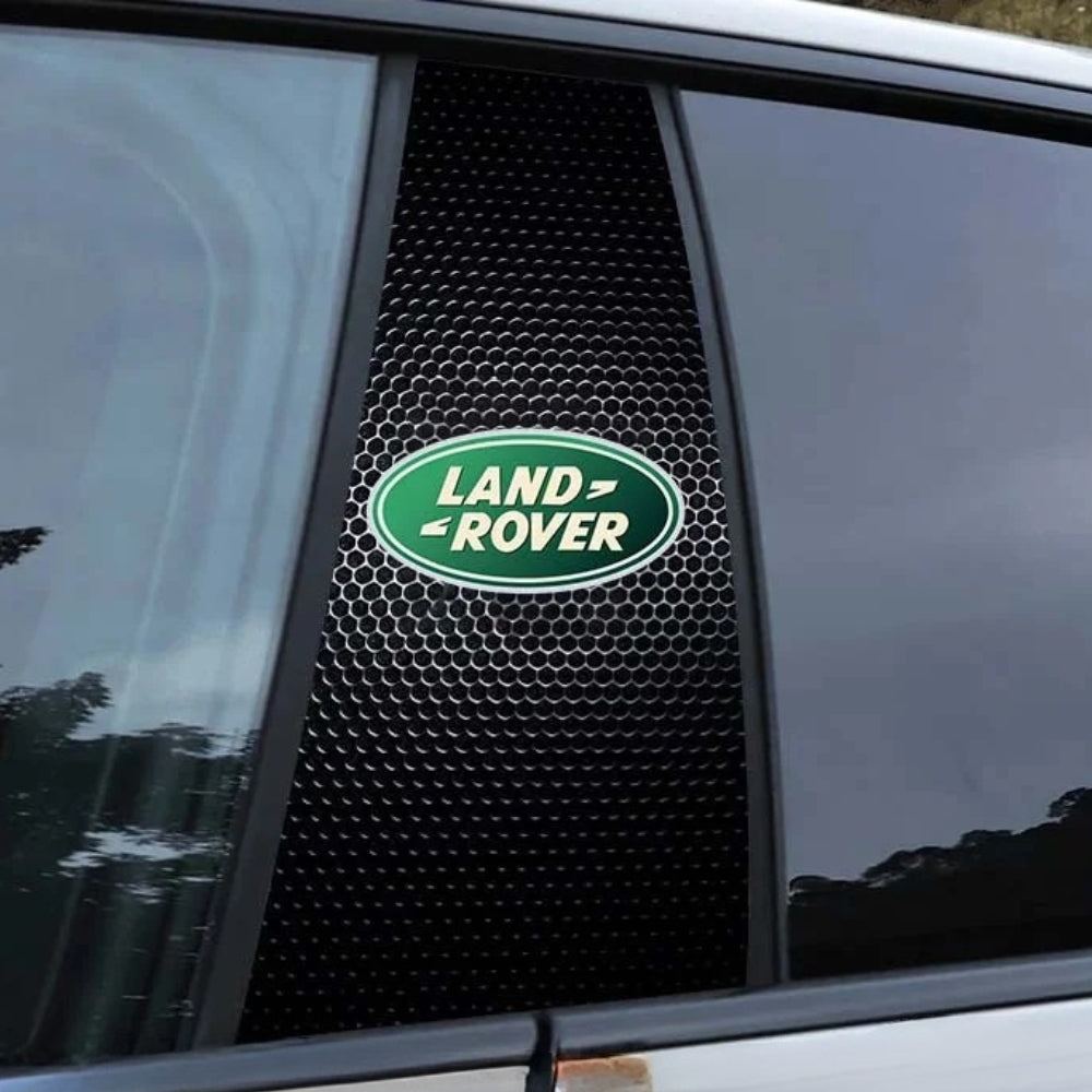 2x Pegatinas para cristales de coche con logotipo