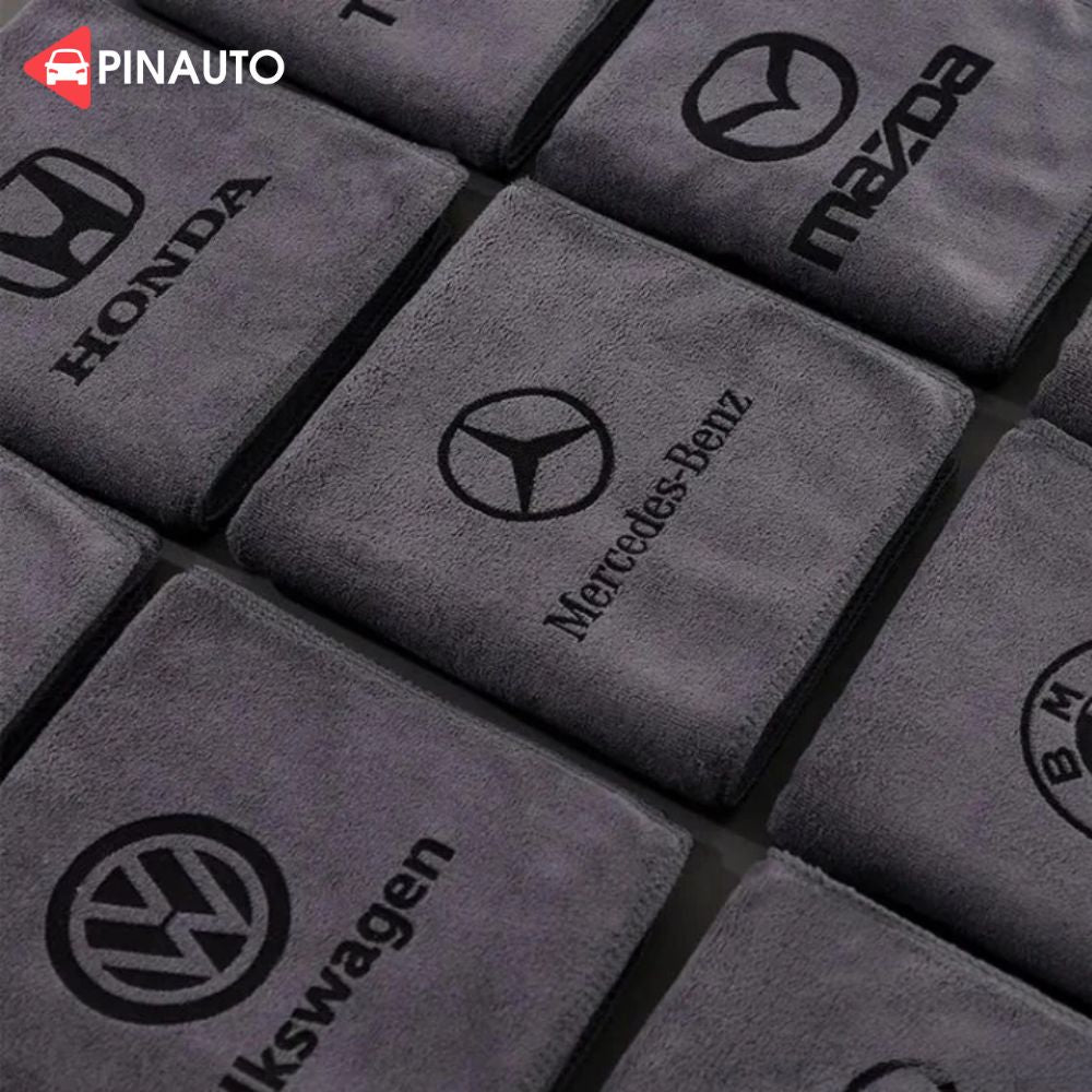 Chiffon microfibre avec logo - Nettoyage rapide