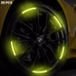 20-częściowe podświetlane ochraniacze kół z logo