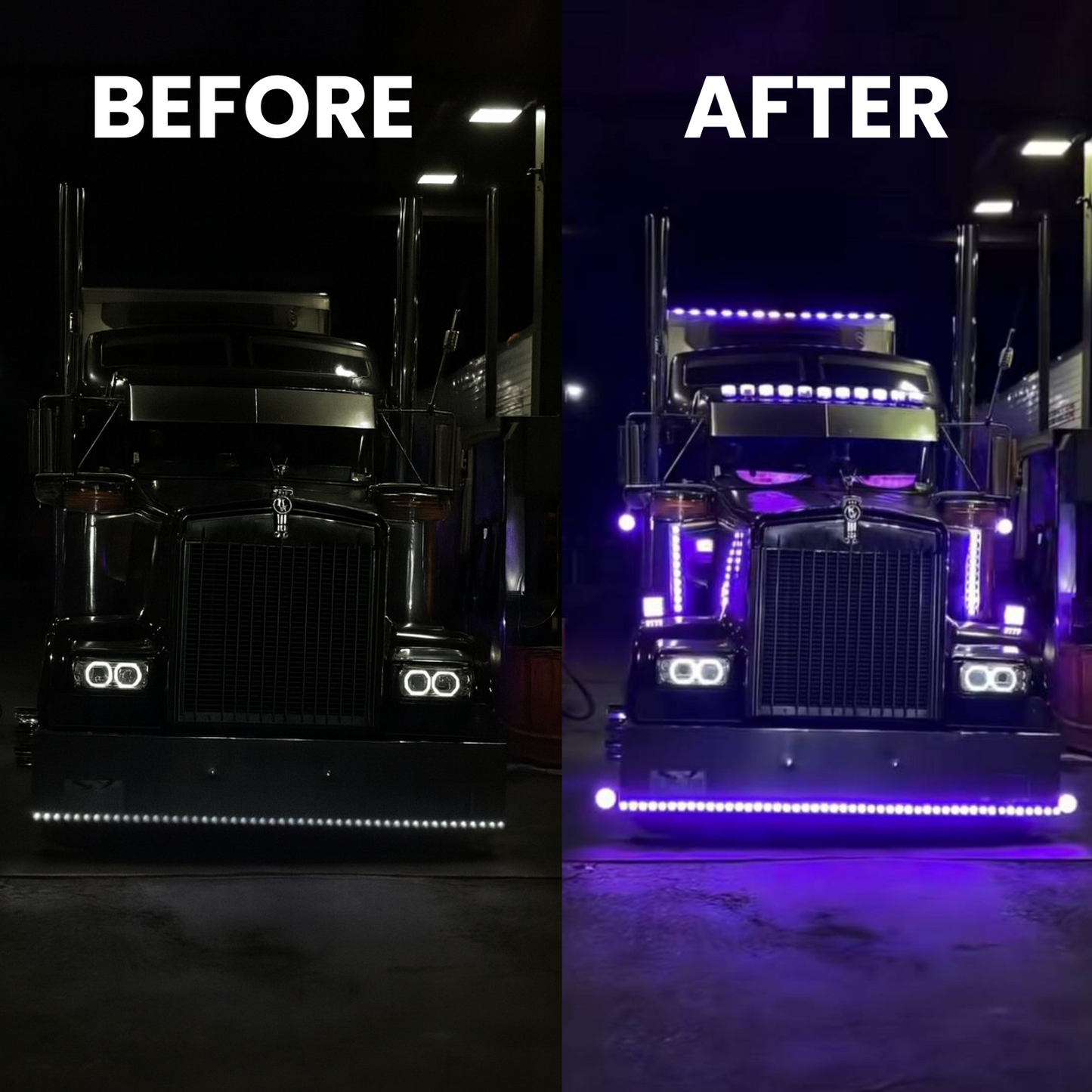 LED-Auto-Augen - 2er Pack
